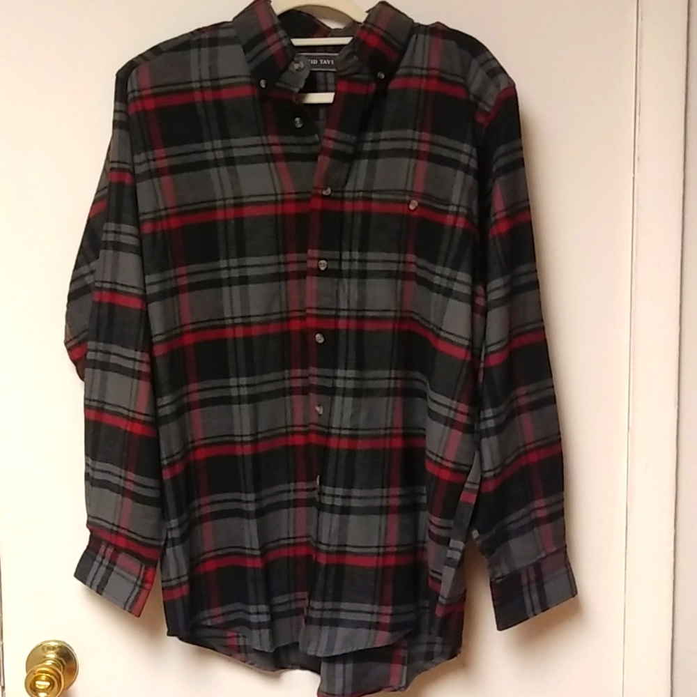 David Taylor Long Sleeve Flannel Shirt